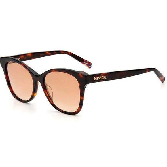 Missoni Accessories - Missoni Sunglasses MIS0007/S Brown Zig Zag Motif Brown Gold Lens